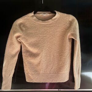 Uniqlo 100% Cashmere Light Brown Knit Top